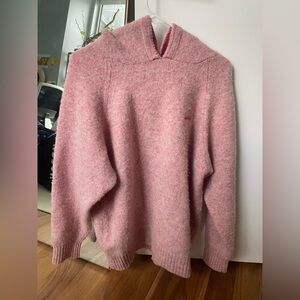 Madhappy Shaggy Dog Pink Wool Sweater